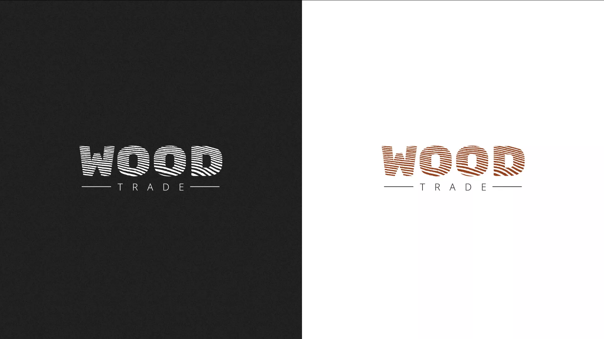Разработка логотипа для компании «Wood Trade» в Ипатово