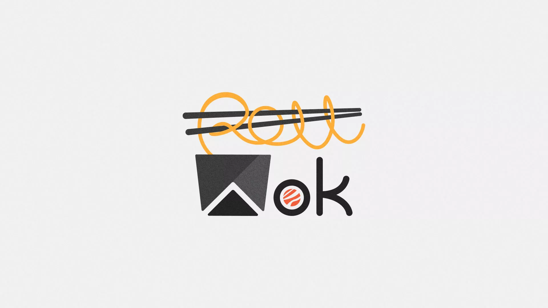Разработка логотипа в Ипатово для суши-бара «Roll Wok Club» Разработка логотипа в Ипатово для суши-бара «Roll Wok Club»