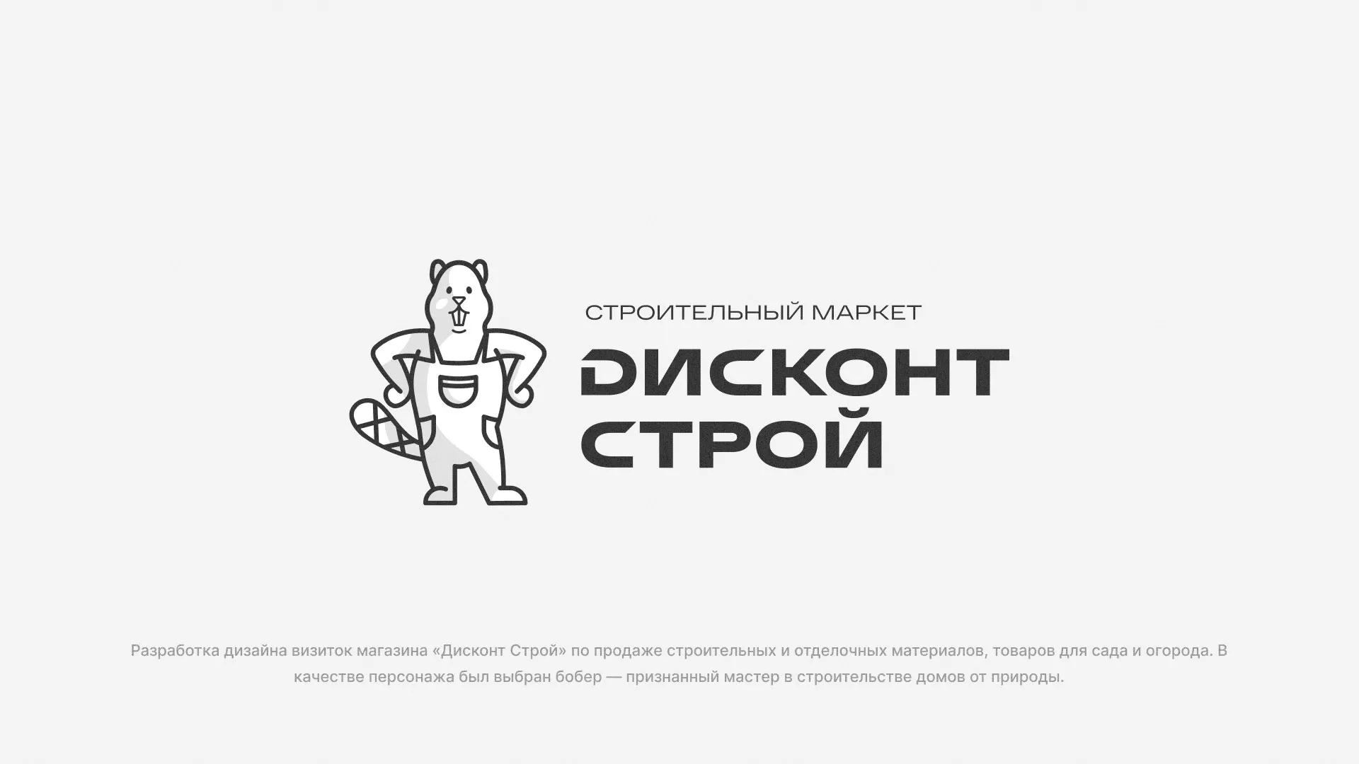 Разработка дизайна визиток магазина «Дисконт Строй» в Ипатово