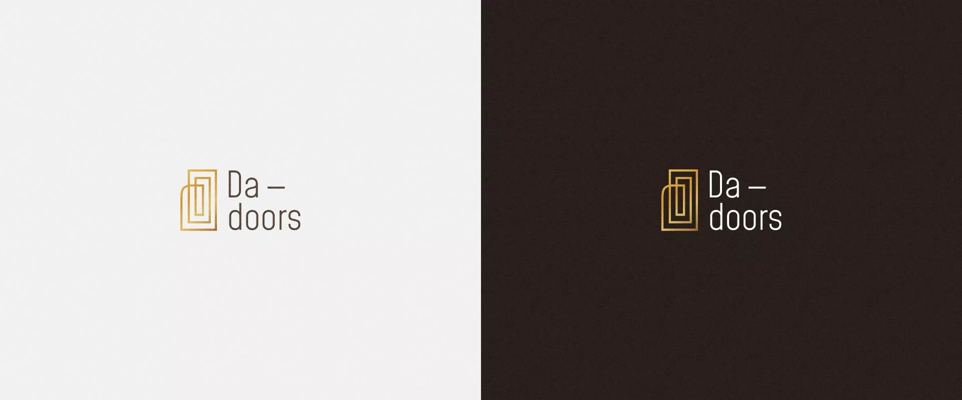 Разработка логотипа для компании «DA-DOORS» в Ипатово